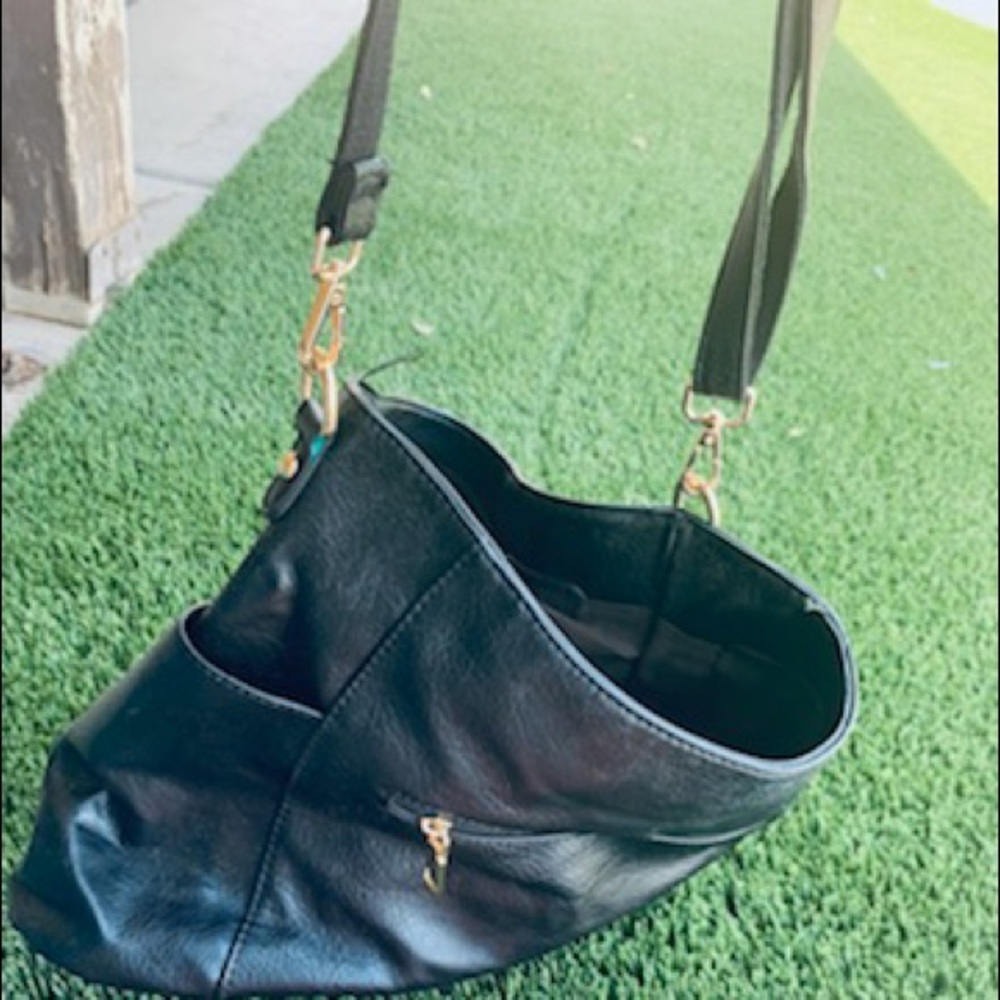 Black purse